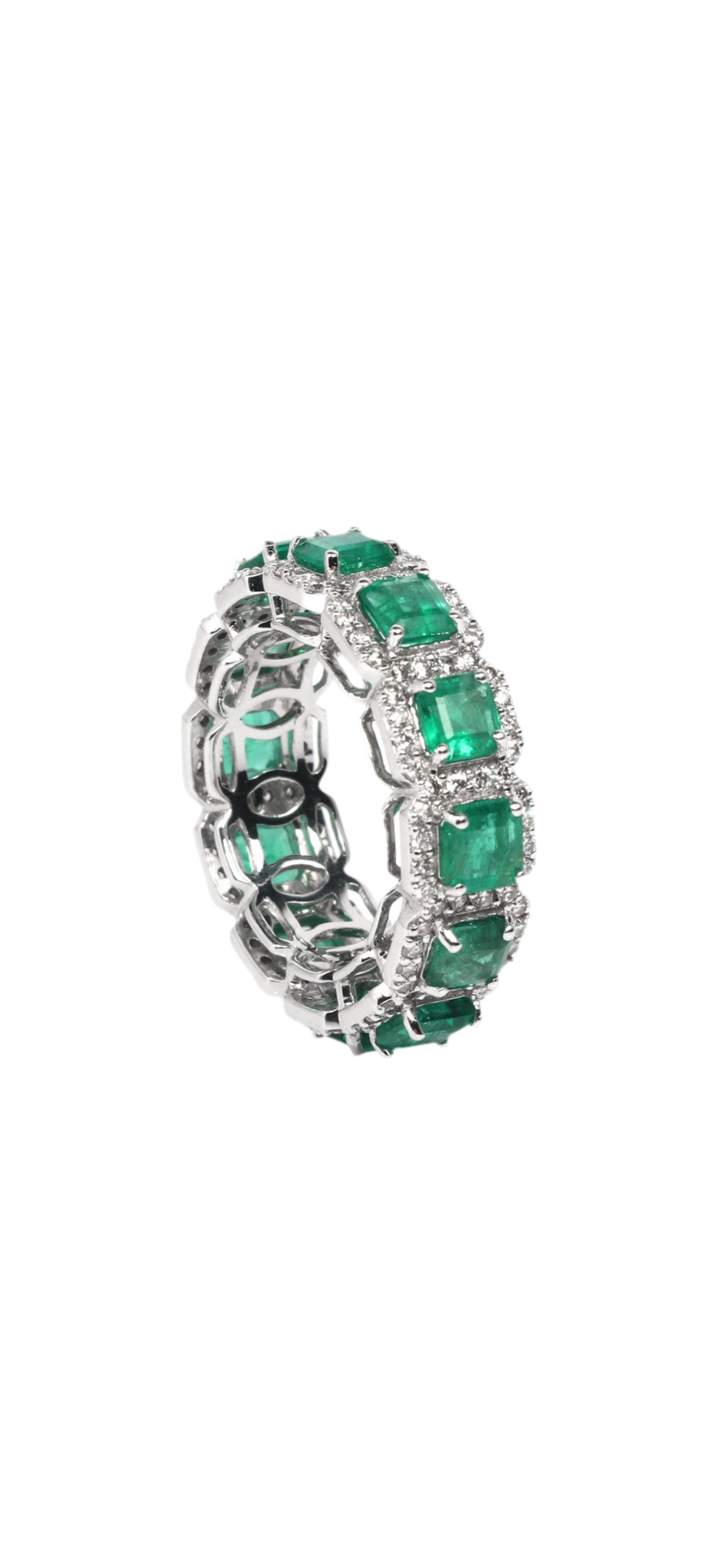Eternity Ring Emerald