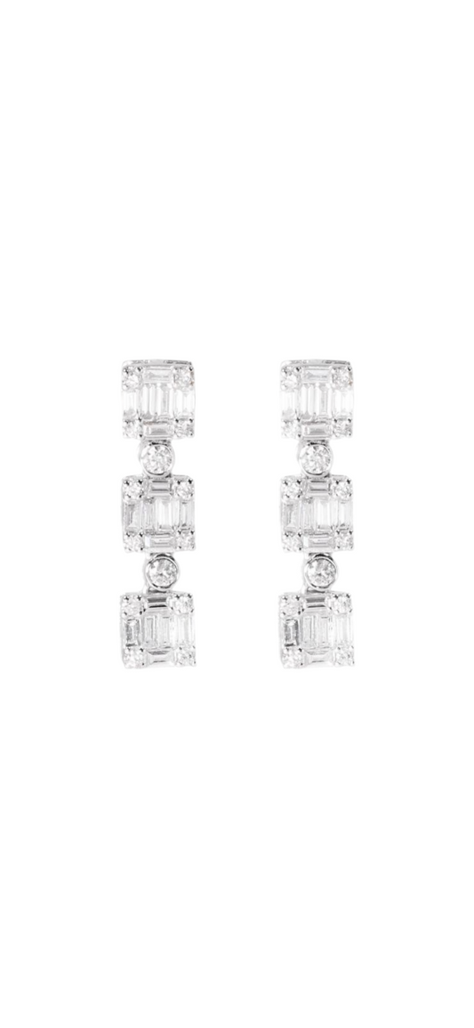 Earrings Diamond 18k