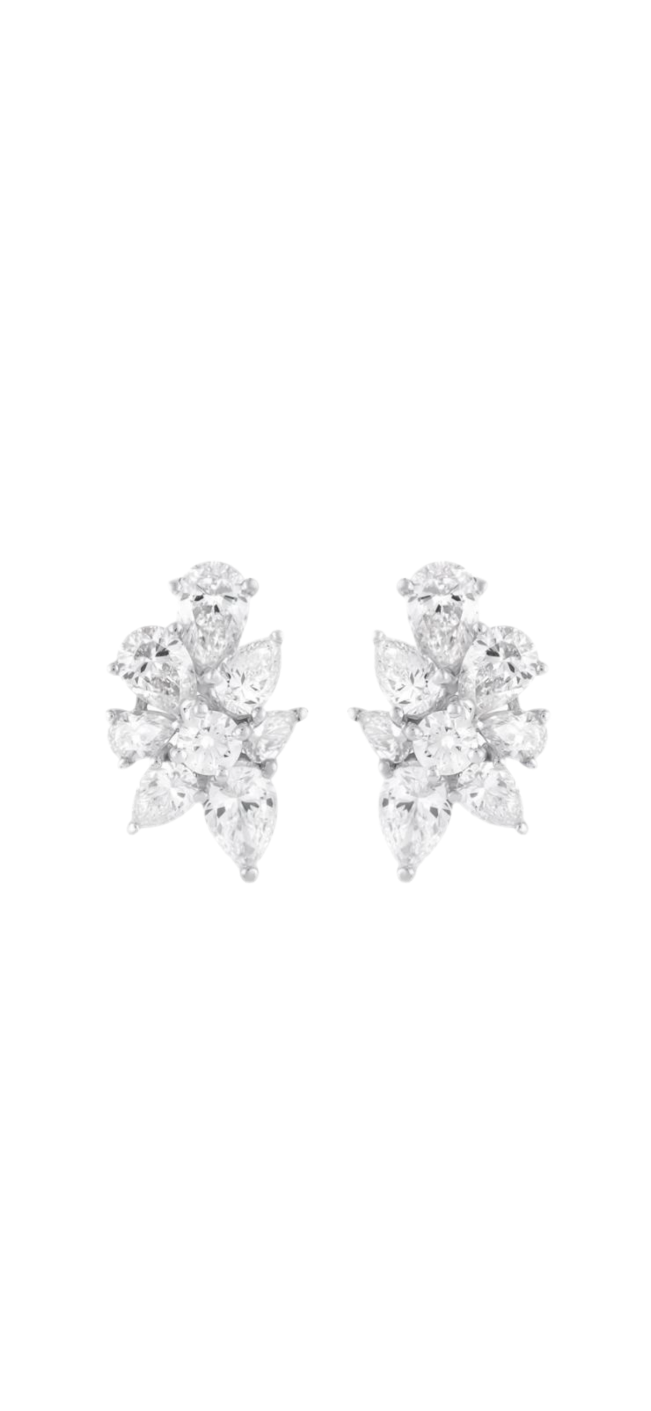 Earrings Pearl 18k 2.91 cts