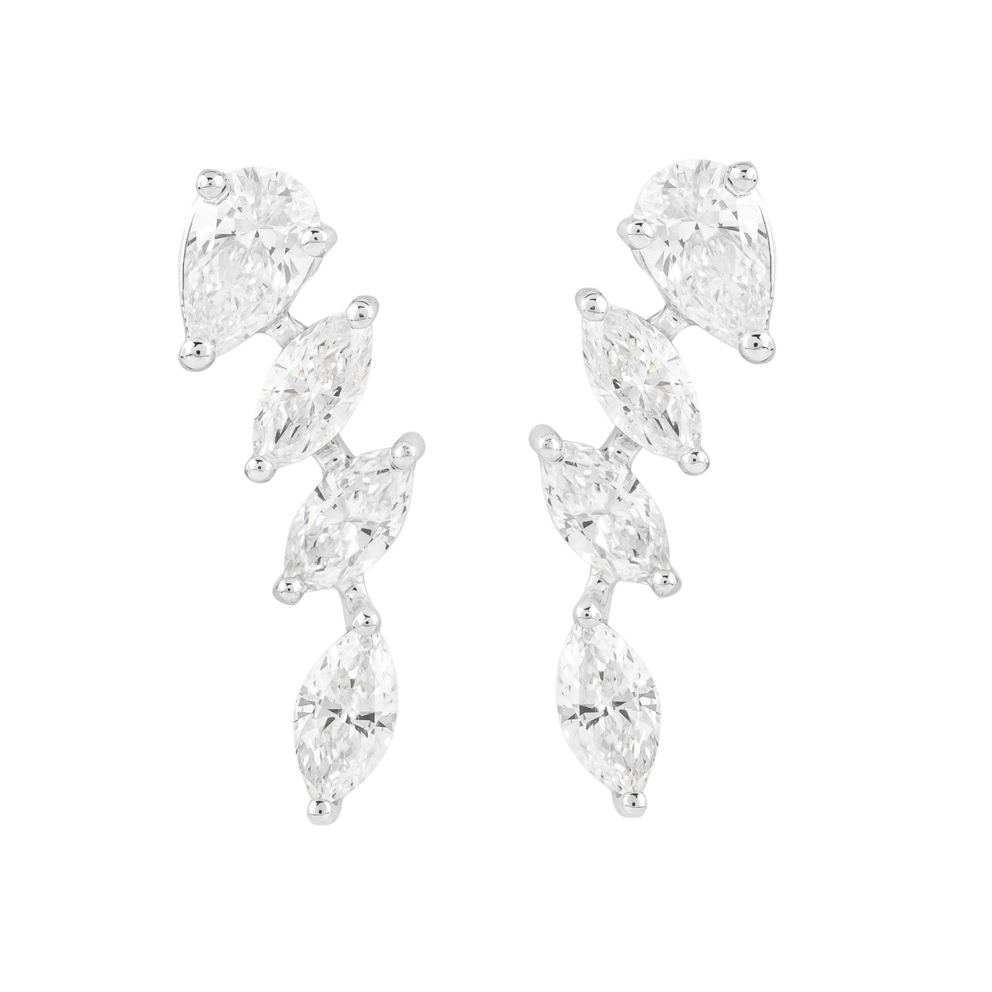 Earrings Elegant Diamond