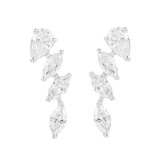 Earrings Elegant Diamond