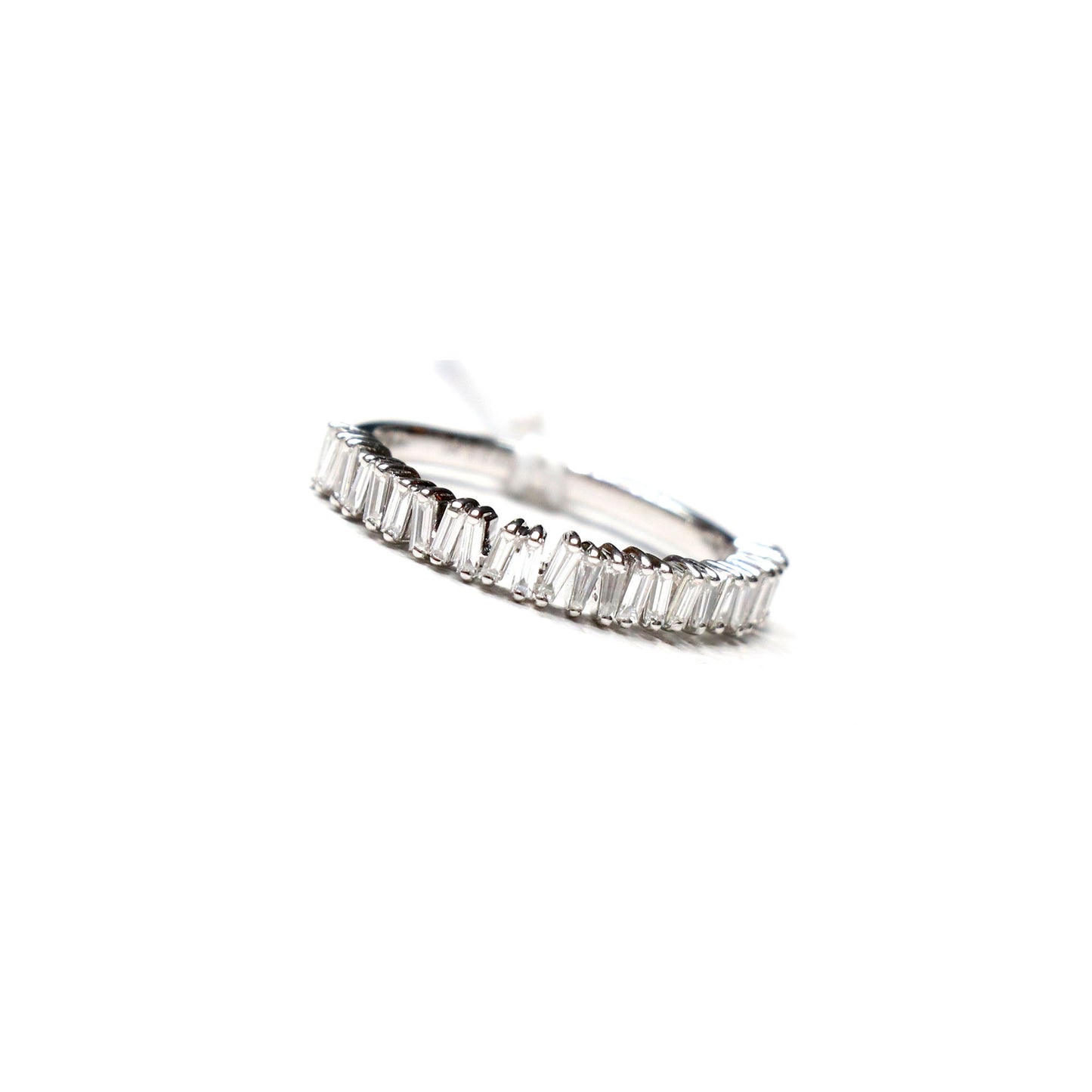 Diamond Ring 18K White Gold 0.48 ct