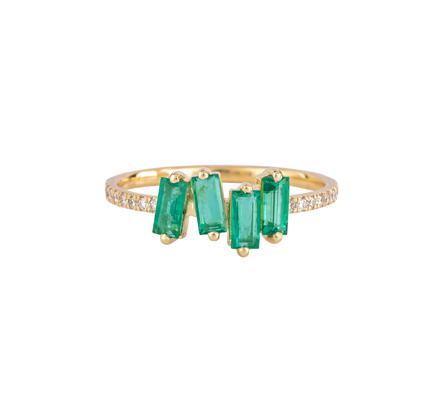 Diamond Emerald Ring