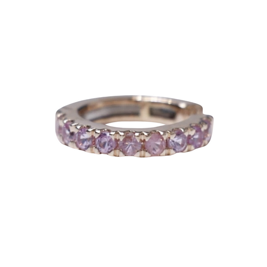 Ear Cuff Pink Sapphire