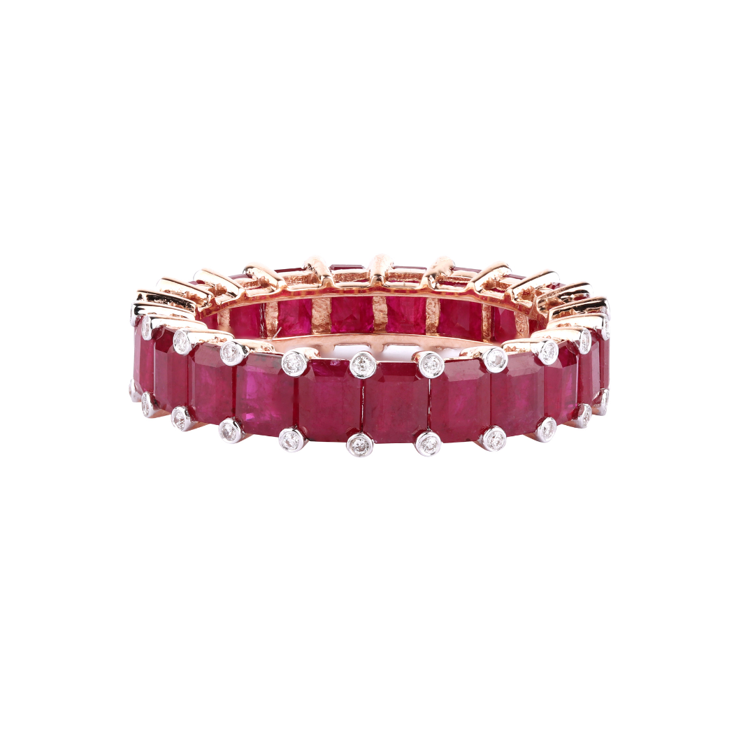 Diamond Ruby Ring