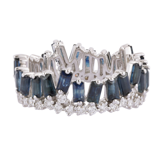 Diamond Sapphire Ring