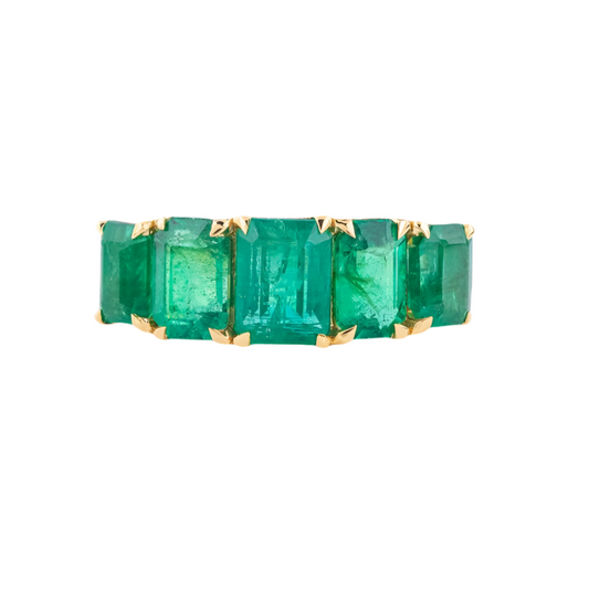 Ring Emerald Gold 18k
